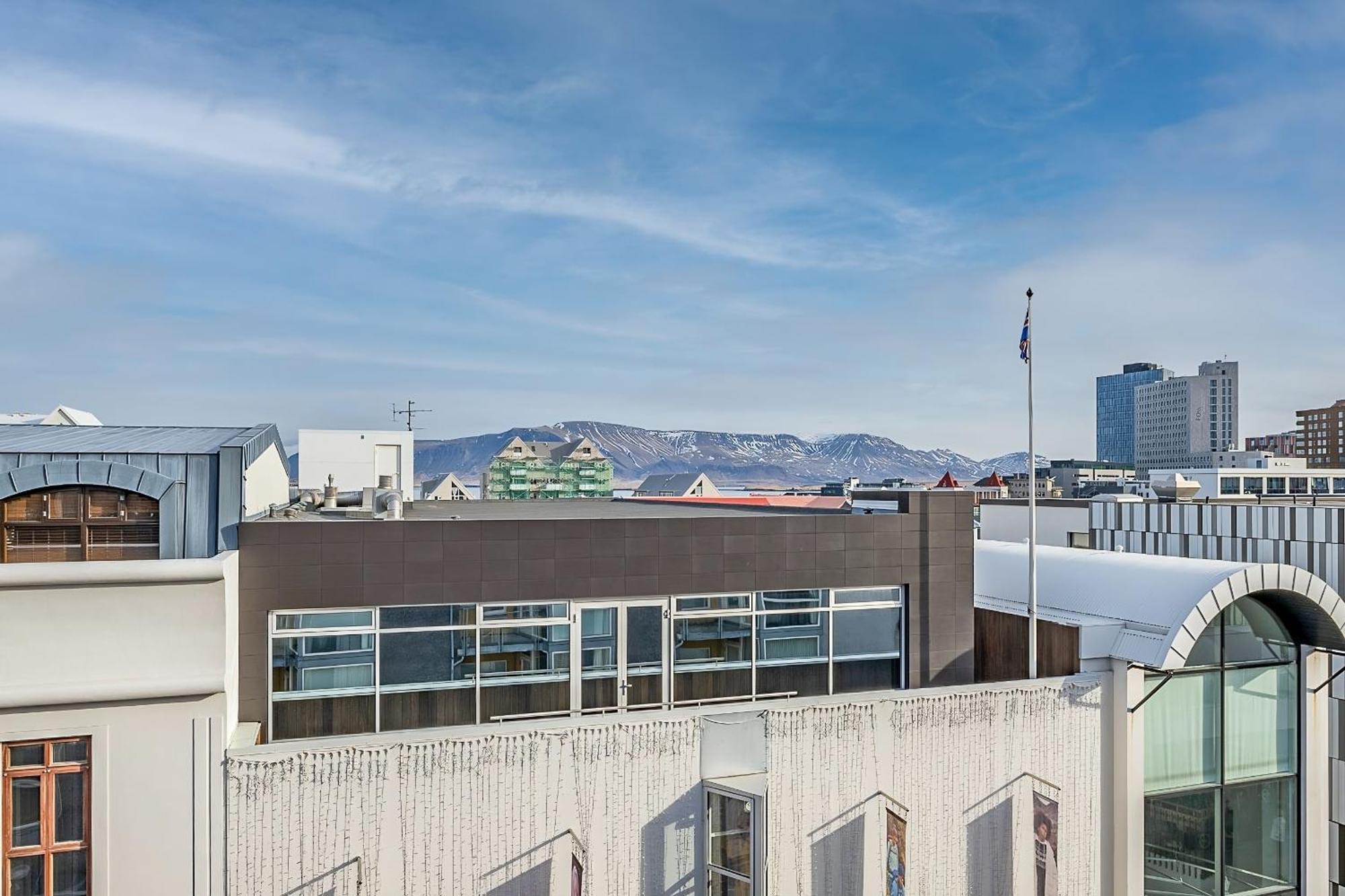 Ferienwohnung Laugavegur Penthouse Reykjavík Exterior foto