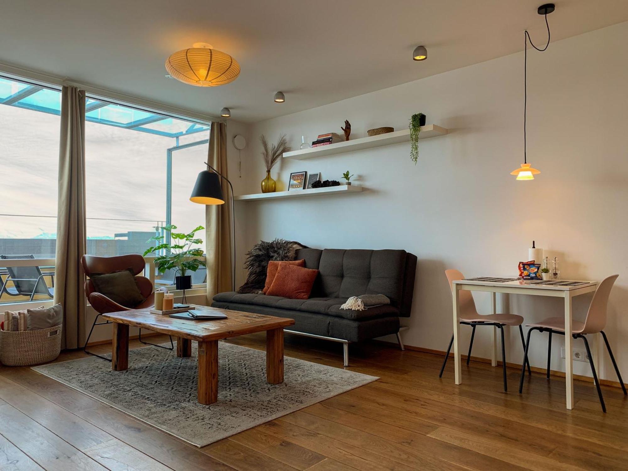Ferienwohnung Laugavegur Penthouse Reykjavík Exterior foto