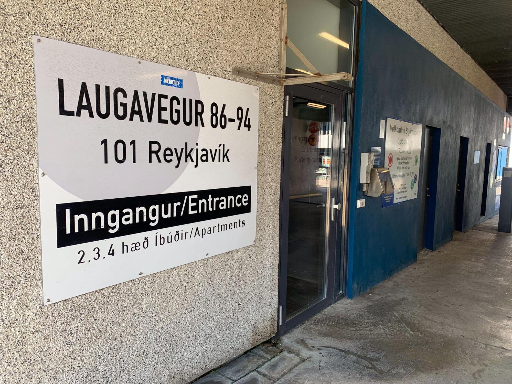 Ferienwohnung Laugavegur Penthouse Reykjavík Exterior foto